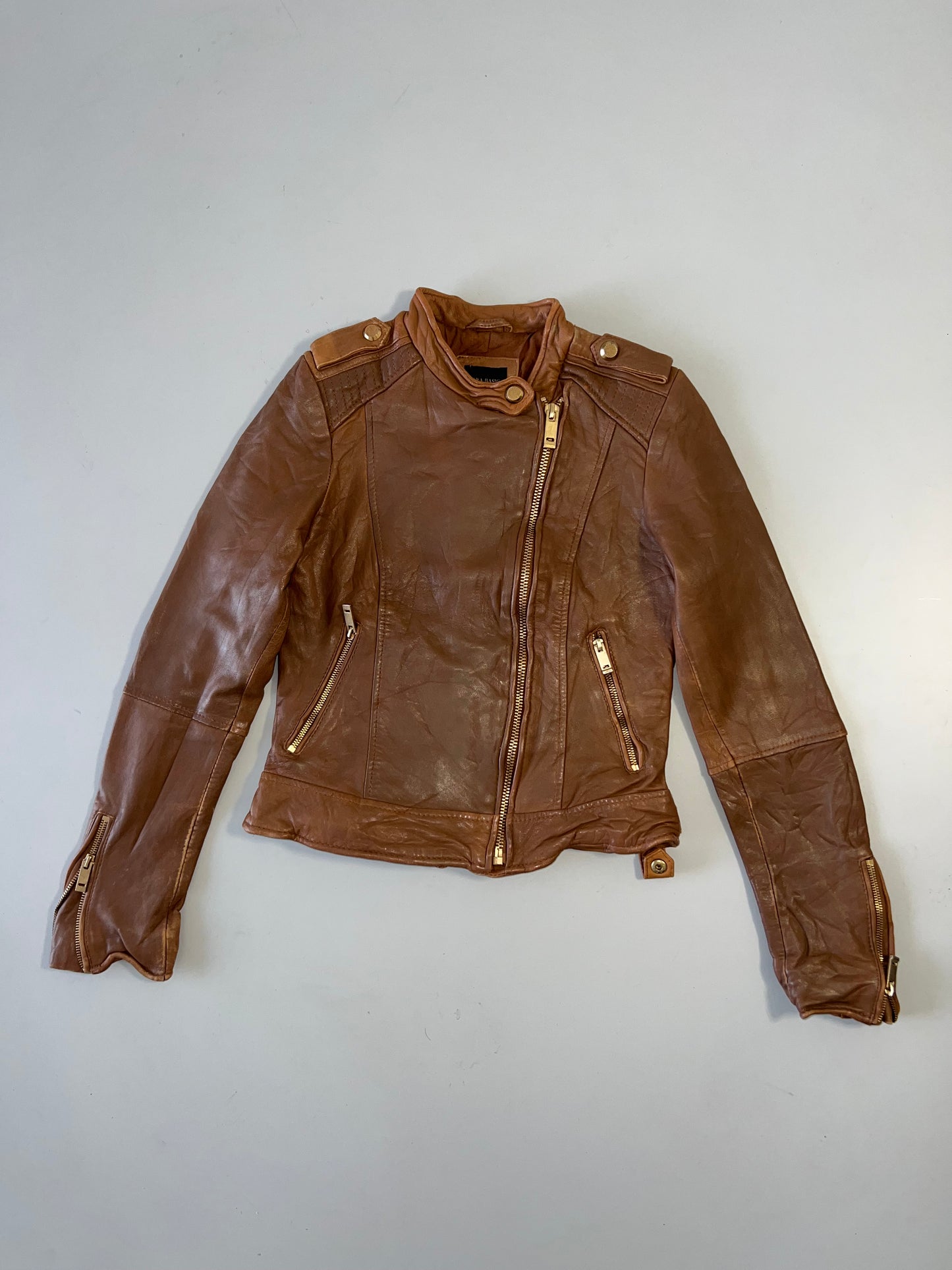 ZZara Original Leather Jacket (XXS)