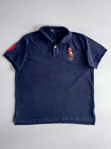 Polo Ralph Lauren | Big Pony Custom Fit Polo | Navy (L)