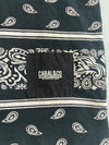 Cabal & Co Bandana Paisley Stripe T-Shirt (S)