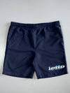 Lotto Navy Nylon Elastic Waist Pants Elastic (W:34|L:19)