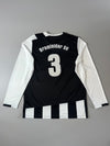 Erima BSV 1945 Vertical Stripe Football Jersey — White / Black | (L)