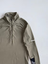 Reebok CrossFit CR-055 Olive Quarter Zip Athletic Pullover (XS)
