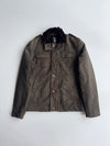 Hush | Olive Faux Fur Collar Jacket (M)