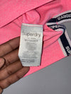 Superdry State University Polo (Pink) (L)