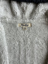 Steve Bear Who.A.U California Navy Sherpa-Lined Zip Hoodie – Embroidered Bear (XL)