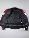 Hein Gericke Pro Sports Red & Black Motorcycle Racing Jacket (M)