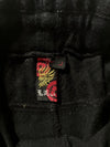 Japanese Oni Kanji & Dragon Embroidered Multi-Pocket Joggers (W:33) (L:38)