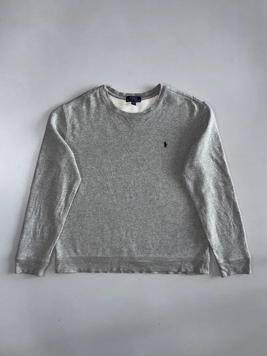 Polo Ralph Lauren Classic Crewneck Sweatshirt | Heather Grey (L)