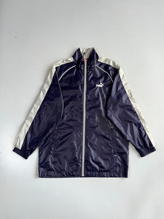 Puma | Navy White Colourblock Track Jacket |(S)