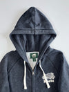 Roots Canada Charcoal Grey Zip Hoodie (S)