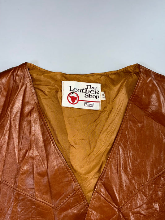 Sears Premium Original Pure Leather Vest (L)