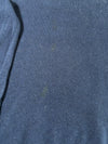 Vintage 90s Lacoste Made in France Navy V-Neck Sweater (XL)
