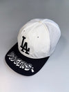 LA Dodgers x MLB | Graffiti Brim Trucker Cap | (Adjustable)