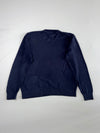 Tommy Hilfiger Classic Flag Logo Crewneck Knit Sweater – Navy Blue (XL)