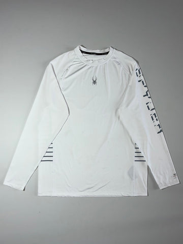 Spyder | Rashguard L/S Compression Tee White (XL)