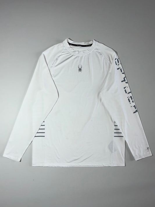 Spyder | Rashguard L/S Compression Tee White (XL)