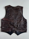 Lordman World Vintage Brown Leather Vest (M)