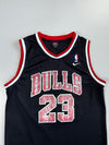 Nike Team Sports NBA Chicago Bulls #23 Jordan Vintage Alternate Black Mesh Basketball Jersey (L)