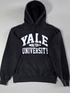 Yale University 1701 Arch Logo Hoodie – Black (M)