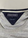 Tommy Hilfiger Cotton Linen Crewneck Sweater – Heather Grey (XL)