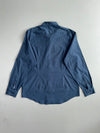 Tommy Hilfiger Slim Fit Stretch Button-Up Shirt Blue Grey(XL/2XL)