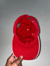 Audi Official Red Cap – White Four Rings Embroidery (Adjustable)
