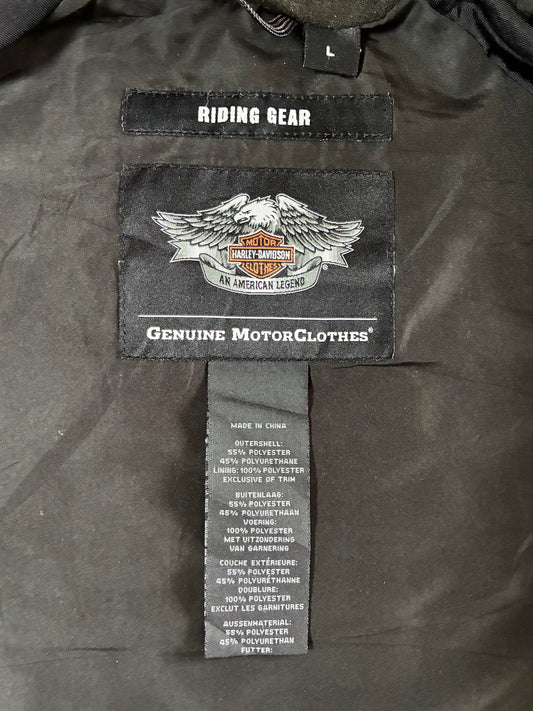 Harley-Davidson Genuine MotorClothes Black Riding Jacket (XL)