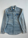 Levi’s Western Pearl Snap Denim Shirt(M)