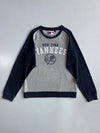 MLB | New York Yankees Grey Navy Sweatshirt | (M)