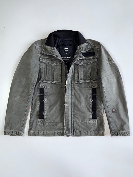 G-Star Raw Rovic Overshirt Military Utility Jacket (S)