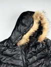 Big Train Premium Original Puffer Leather Jacket (Detechable Cap)  (L)