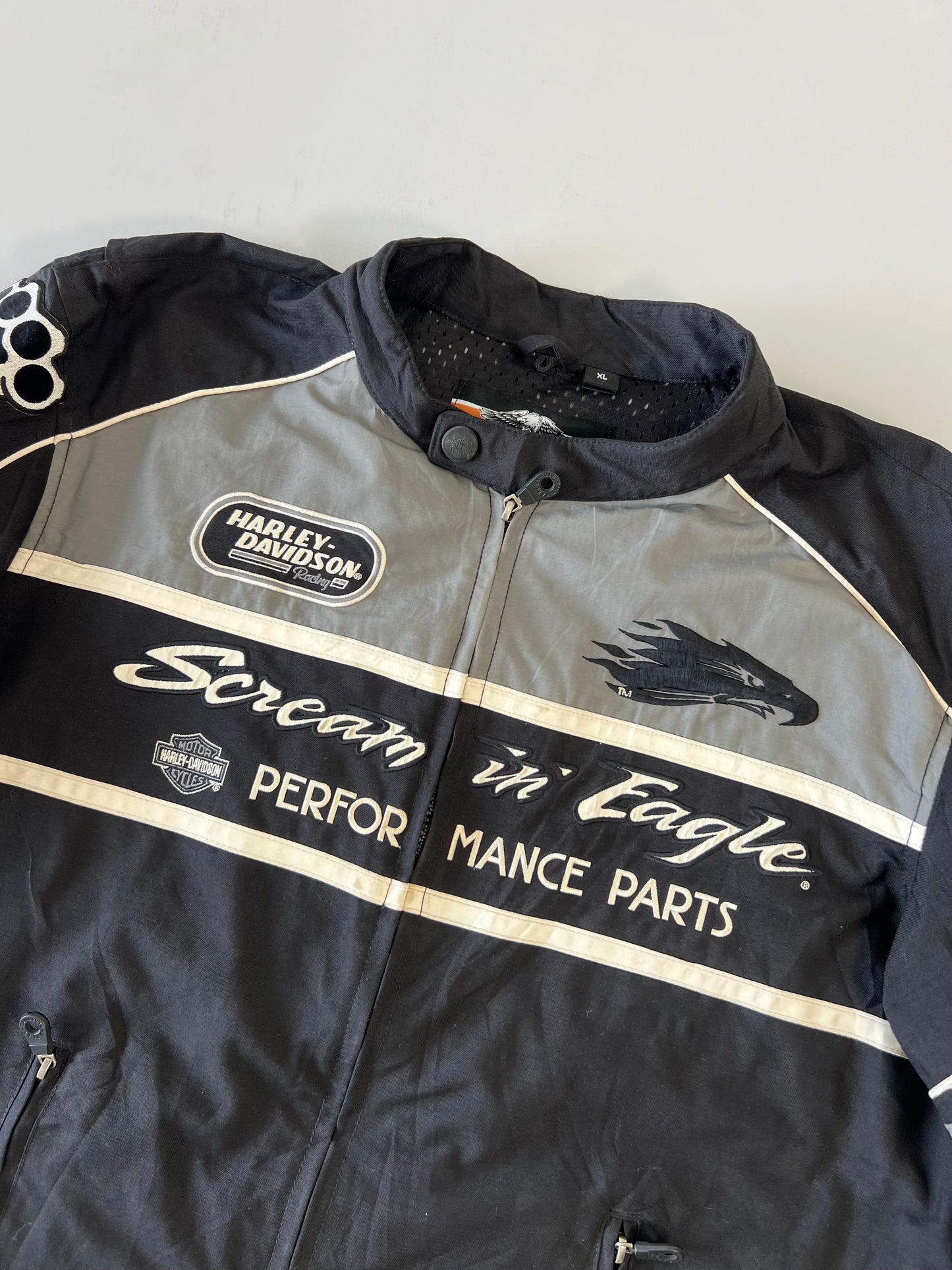 ZHarley davidson Screaming Eagle Original (RARE) Jacket SUPER PREMIUM (L/XL)