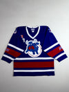 Made in Canada Toronto Toros Vintage Hockey Jersey – Blue/Red (XL/2XL)