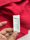 Champion x :Chocoolate Red & Black Colorblock Hoodie – Script Logo – (M)