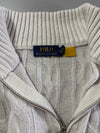 Polo Ralph Lauren Cable Knit Quarter-Zip Sweater – Cream (S)