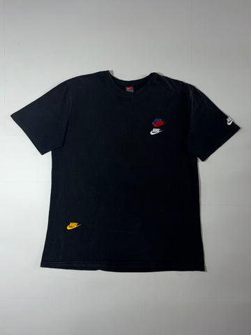 Nike Vintage Multi-Logo Embroidered Tee  (XL)