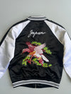 Japan Eagle Embroidered Sukajan Souvenir Bomber Jacket (M)