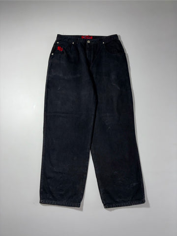 Chang Jeng Lu Black Denim Jeans (W:34) (L:45)