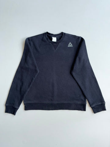 Reebok Essential Crewneck Sweatshirt – Black (M)