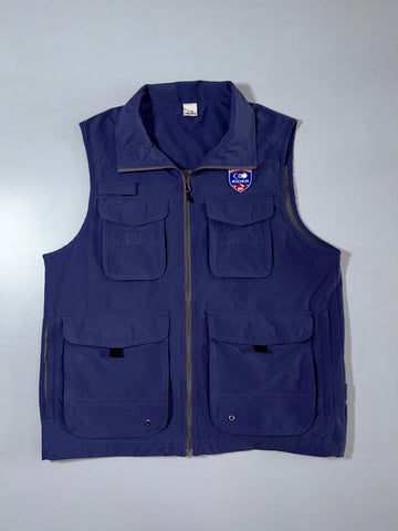 Eider Multi-Pocket Utility Vest – Navy Blue (S/M)