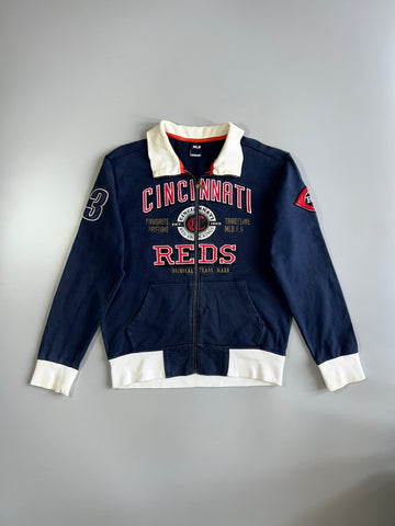 MLB | Cincinnati Reds Full-Zip Sweatshirt Jacket (L)