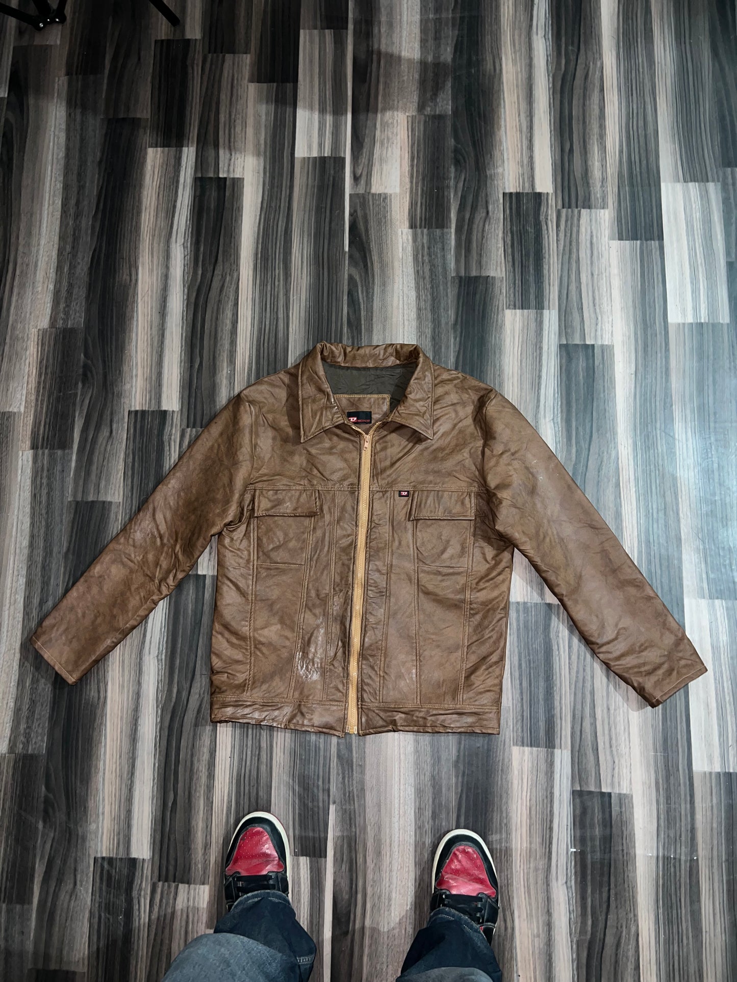 ZPremium Original Leather Jacket (S/M)