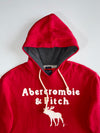 Abercrombie & Fitch Red Muscle Fit Hoodie (L)