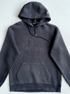 New Era | Black Embossed Flag Logo Hoodie | (XL)