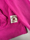 Roots Canada Maple Leaf Zip-Up Hoodie – Pink (S)