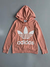 Adidas | Peach Trefoil Hoodie | (S)