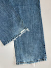Lee Relaxed Fit Distressed Blue Jeans (W:38|L:42)