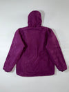 Berne Youth Plum Purple Sherpa-Lined Duck Canvas Hooded Jacket  (XL)