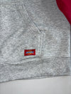 Dickies | Full Zip Hoodie Grey/Maroon | (XL)