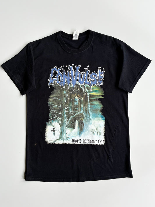 Convulse “World Without God” Metal Band Tee (M)